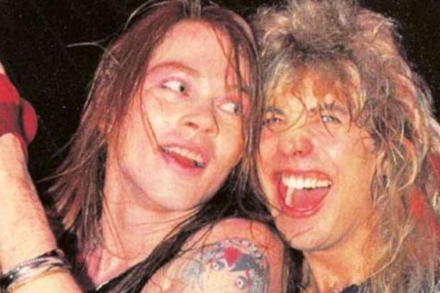 Axl rose  hablando de  Steven Adler  y su  salida  (1992)  16226922